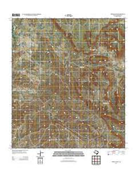 Jordan Gap Texas Historical topographic map, 1:24000 scale, 7.5 X 7.5 Minute, Year 2012
