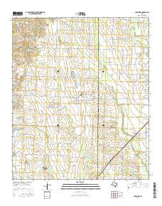 Josephine Texas Current topographic map, 1:24000 scale, 7.5 X 7.5 Minute, Year 2016