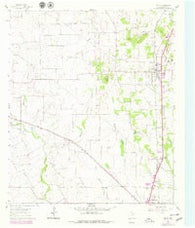 Joshua Texas Historical topographic map, 1:24000 scale, 7.5 X 7.5 Minute, Year 1961
