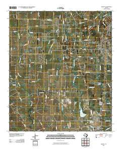 Joshua Texas Historical topographic map, 1:24000 scale, 7.5 X 7.5 Minute, Year 2010