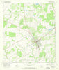 Jourdanton Texas Historical topographic map, 1:24000 scale, 7.5 X 7.5 Minute, Year 1968