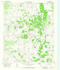 Joy Texas Historical topographic map, 1:24000 scale, 7.5 X 7.5 Minute, Year 1964
