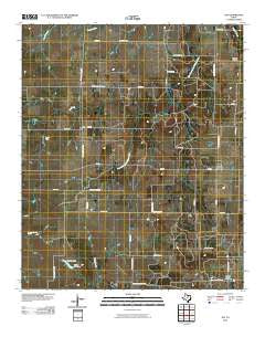 Joy Texas Historical topographic map, 1:24000 scale, 7.5 X 7.5 Minute, Year 2010