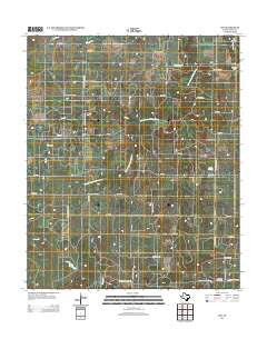 Joy Texas Historical topographic map, 1:24000 scale, 7.5 X 7.5 Minute, Year 2012