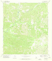 Joy Hollow Texas Historical topographic map, 1:24000 scale, 7.5 X 7.5 Minute, Year 1971