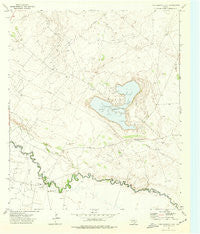 Juan Cordona Lake Texas Historical topographic map, 1:24000 scale, 7.5 X 7.5 Minute, Year 1974