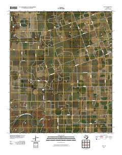 Jud Texas Historical topographic map, 1:24000 scale, 7.5 X 7.5 Minute, Year 2010