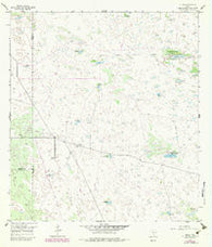 Julian Texas Historical topographic map, 1:24000 scale, 7.5 X 7.5 Minute, Year 1956