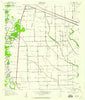 Juliff Texas Historical topographic map, 1:24000 scale, 7.5 X 7.5 Minute, Year 1943