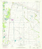 Juliff Texas Historical topographic map, 1:24000 scale, 7.5 X 7.5 Minute, Year 1963
