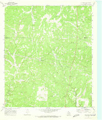 Julio Draw Texas Historical topographic map, 1:24000 scale, 7.5 X 7.5 Minute, Year 1970