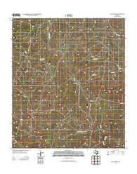 Julio Draw Texas Historical topographic map, 1:24000 scale, 7.5 X 7.5 Minute, Year 2012