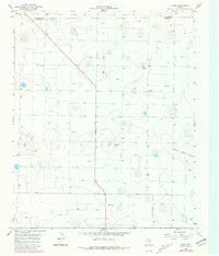 Jumbo Texas Historical topographic map, 1:24000 scale, 7.5 X 7.5 Minute, Year 1966
