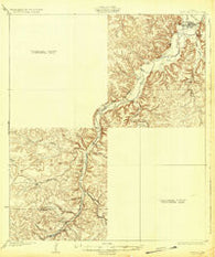 Junction Texas Historical topographic map, 1:62500 scale, 15 X 15 Minute, Year 1932
