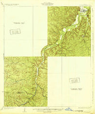 Junction Texas Historical topographic map, 1:62500 scale, 15 X 15 Minute, Year 1932