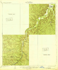 Junction Texas Historical topographic map, 1:62500 scale, 15 X 15 Minute, Year 1932