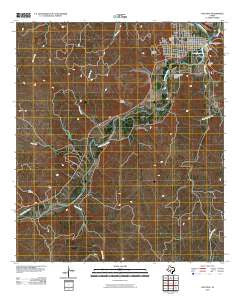 Junction Texas Historical topographic map, 1:24000 scale, 7.5 X 7.5 Minute, Year 2010