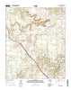 Justiceburg Texas Current topographic map, 1:24000 scale, 7.5 X 7.5 Minute, Year 2016