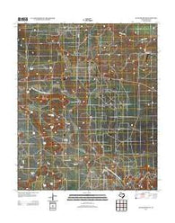 Justiceburg NW Texas Historical topographic map, 1:24000 scale, 7.5 X 7.5 Minute, Year 2012