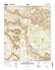 Justiceburg NW Texas Current topographic map, 1:24000 scale, 7.5 X 7.5 Minute, Year 2016