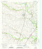 Justin Texas Historical topographic map, 1:24000 scale, 7.5 X 7.5 Minute, Year 1960