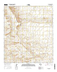 K C Ranch Texas Current topographic map, 1:24000 scale, 7.5 X 7.5 Minute, Year 2016