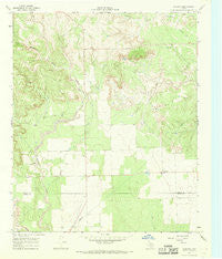 Kalgary Texas Historical topographic map, 1:24000 scale, 7.5 X 7.5 Minute, Year 1966