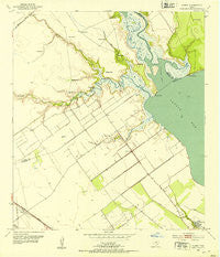 Kamey Texas Historical topographic map, 1:24000 scale, 7.5 X 7.5 Minute, Year 1952