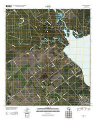 Kamey Texas Historical topographic map, 1:24000 scale, 7.5 X 7.5 Minute, Year 2010