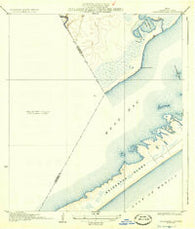 Karankawa Lake Texas Historical topographic map, 1:31680 scale, 7.5 X 7.5 Minute, Year 1933
