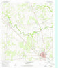 Karnes City Texas Historical topographic map, 1:24000 scale, 7.5 X 7.5 Minute, Year 1960