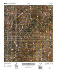Katemcy Texas Historical topographic map, 1:24000 scale, 7.5 X 7.5 Minute, Year 2010