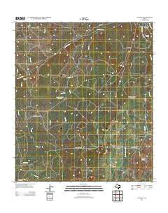 Katemcy Texas Historical topographic map, 1:24000 scale, 7.5 X 7.5 Minute, Year 2012