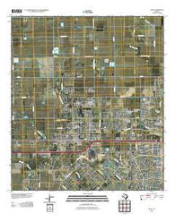 Katy Texas Historical topographic map, 1:24000 scale, 7.5 X 7.5 Minute, Year 2010