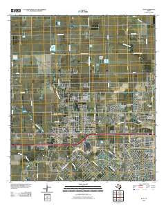 Katy Texas Historical topographic map, 1:24000 scale, 7.5 X 7.5 Minute, Year 2010