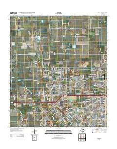 Katy Texas Historical topographic map, 1:24000 scale, 7.5 X 7.5 Minute, Year 2013