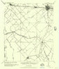 Kaufman Texas Historical topographic map, 1:62500 scale, 15 X 15 Minute, Year 1956