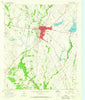 Kaufman Texas Historical topographic map, 1:24000 scale, 7.5 X 7.5 Minute, Year 1963