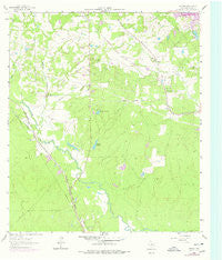 Keenan Texas Historical topographic map, 1:24000 scale, 7.5 X 7.5 Minute, Year 1962