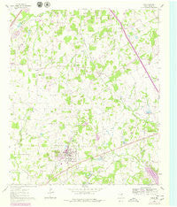 Keene Texas Historical topographic map, 1:24000 scale, 7.5 X 7.5 Minute, Year 1960