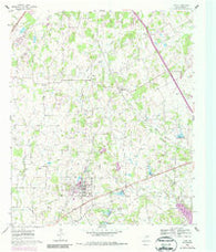 Keene Texas Historical topographic map, 1:24000 scale, 7.5 X 7.5 Minute, Year 1960