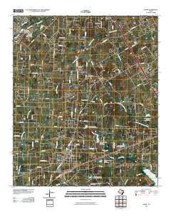 Keene Texas Historical topographic map, 1:24000 scale, 7.5 X 7.5 Minute, Year 2010