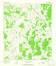 Keith Texas Historical topographic map, 1:24000 scale, 7.5 X 7.5 Minute, Year 1962