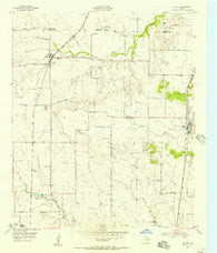 Keller Texas Historical topographic map, 1:24000 scale, 7.5 X 7.5 Minute, Year 1955