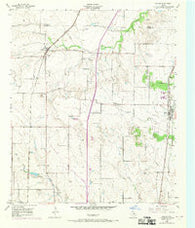 Keller Texas Historical topographic map, 1:24000 scale, 7.5 X 7.5 Minute, Year 1955