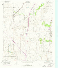 Keller Texas Historical topographic map, 1:24000 scale, 7.5 X 7.5 Minute, Year 1955