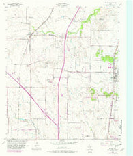 Keller Texas Historical topographic map, 1:24000 scale, 7.5 X 7.5 Minute, Year 1955