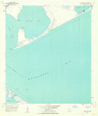 Keller Bay Texas Historical topographic map, 1:24000 scale, 7.5 X 7.5 Minute, Year 1951