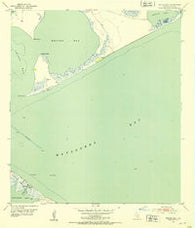 Keller Bay Texas Historical topographic map, 1:24000 scale, 7.5 X 7.5 Minute, Year 1951