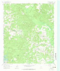 Kellyville Texas Historical topographic map, 1:24000 scale, 7.5 X 7.5 Minute, Year 1962